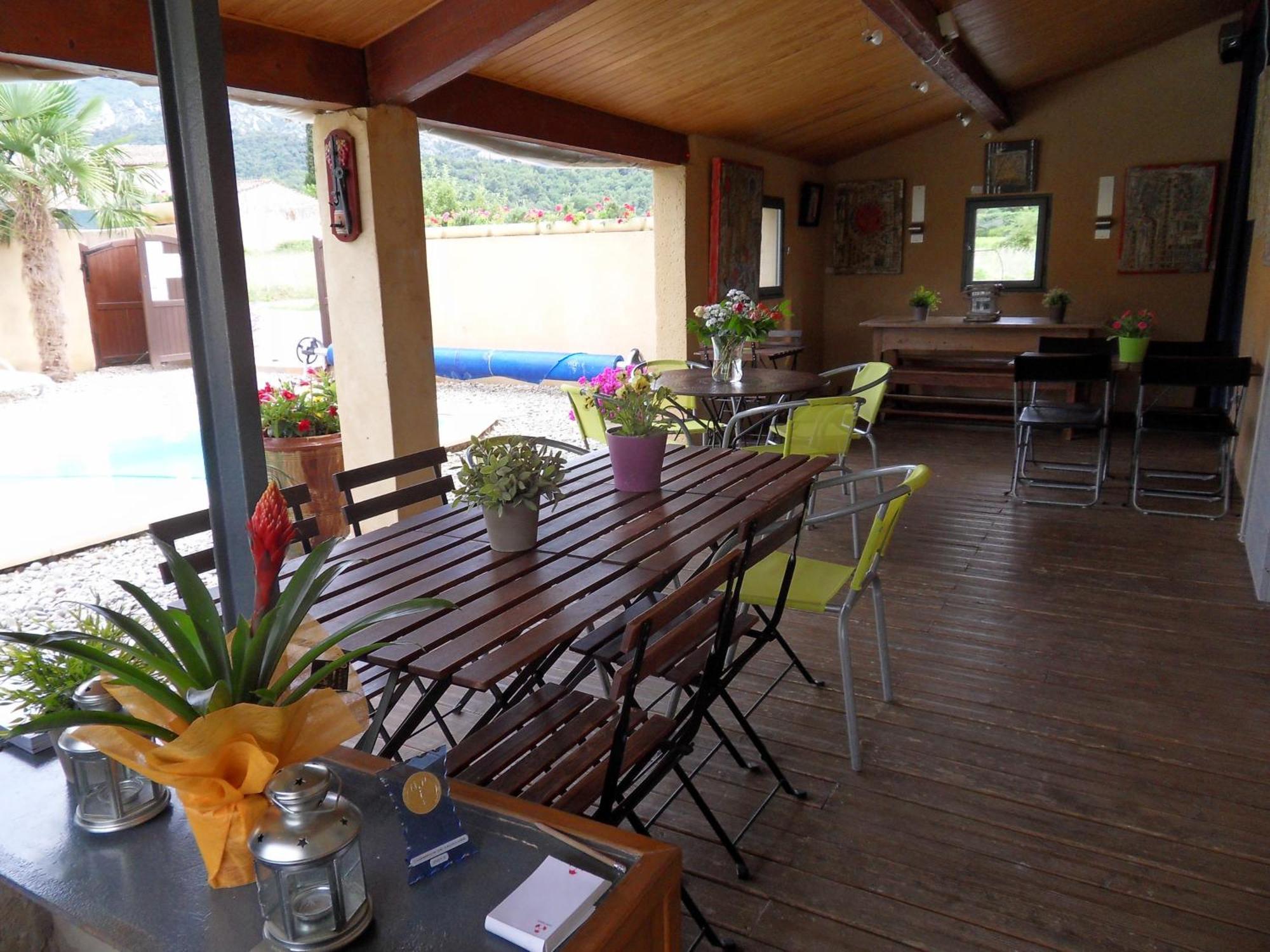 Le Jardin D'Ivana Chambres D'Hotes B&B Avec Piscine Chauffee Oppede Luaran gambar